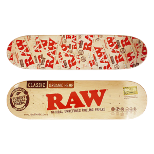 RAW SKATE BOARD DECK - HAND CLASSIC