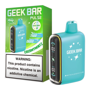 GEEK BAR PULSE 15000 MINTZ EDITION BOX OF 5 - CREAMY MINTZ