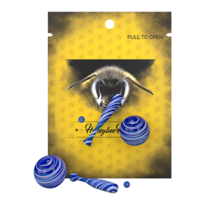 HONEYBEE HERB DAB TOOLS - GI7 - BASEBALL SET BLUE