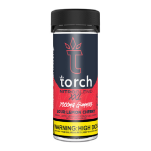 TORCH NITRO BLEND XXL 7000MG GUMMIES - SOUR LEMON CHERRY