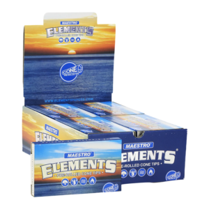 ELEMENTS PRE-ROLLED MAESTRO CONE TIPS 21CT - BOX OF 20