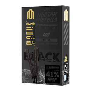 MODUS BLACK LIVE NECTAR 2CT 1G PRE-ROLLS - 007 SATIVA