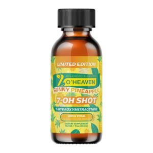 7 O'HEAVEN ADVANCED ALKALOID 7-HYDROXYMITRAGYNINE SHOTS 30ML 50MG - SUNNY PINEAPPLE