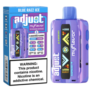ADJUST MY FLAVOR DISPOSABLE 40000 - BLUE RAZZ ICE