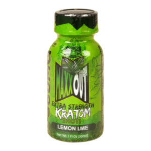 MAXXOUT EXTRA STRENGTH KRATOM SHOTS 380MG - LEMON LIME