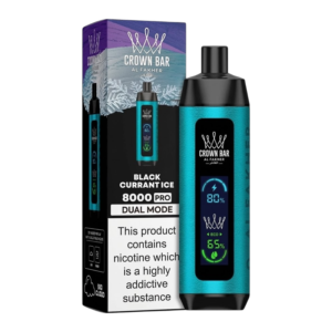 AL FAKHER CROWN BAR PRO 8000 - BLACK CURRANT ICE