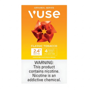 VUSE ALTO PODS CLASSIC TOBACCO 1.8ML - 2.4% 4 PACK