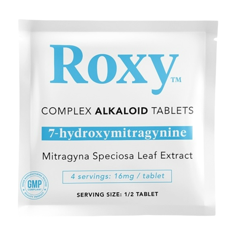 ROXY COMPLEX ALKALOID 7-HYDROXYMITRAGYNINE TABLETS POUCH 16MG 2CT - UNFLAVORED