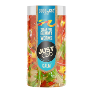 JUST CBD CALM GUMMIES 3000MG - SUGAR FREE SOUR CHERRY