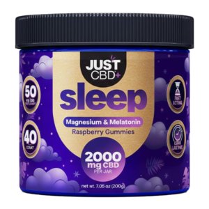 JUST CBD SLEEP GUMMIES 2000MG - SLEEP RASPBERRY