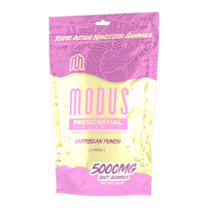 MODUS PRESIDENTIAL BLEND 5000MG GUMMIES - CARIBBEAN PUNCH HYBRID