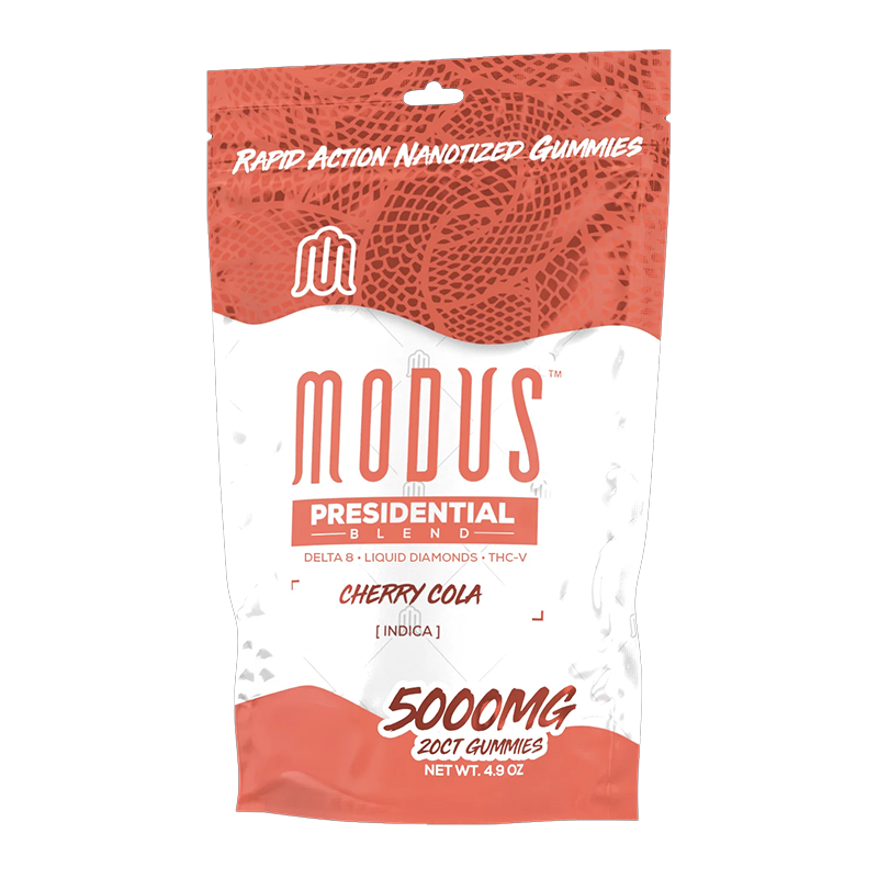 MODUS PRESIDENTIAL BLEND 5000MG GUMMIES - CHERRY COLA INDICA