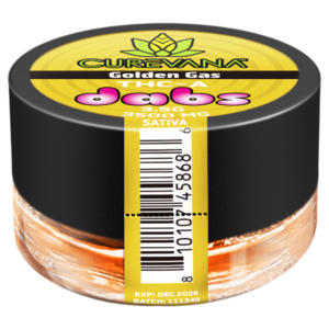 CUREVANA THC-A DABS 3.5G JAR - GOLDEN GAS