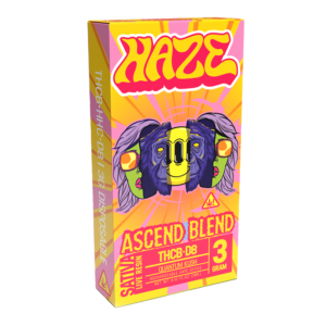 HAZE LIVE RESIN DISPOSABLE 3G - ASCEND BLEND - QUANTUM KUSH SATIVA