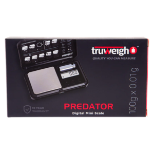 TRUWEIGH SCALE PREDATOR 100G X 0.01G - BLACK