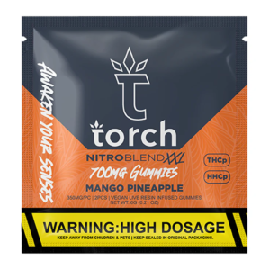 TORCH NITRO BLEND XXL 700MG GUMMIES BOX OF 30 - MANGO