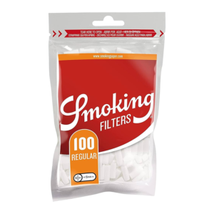 SMOKING CIGARETTE FILTERS 100CT REGULAR LONG SIZE BOX OF 25