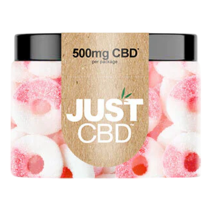 JUST CBD GUMMIES 500MG - WATERMELON RINGS