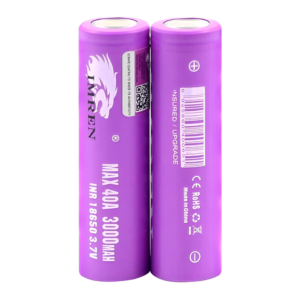IMREN 18650 3000MAH BATTERY - PURPLE