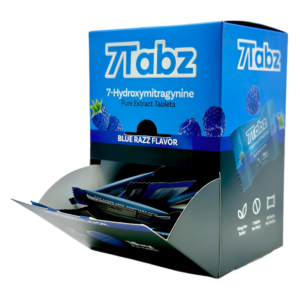 7TABZ 7-HYDROXYMITRAGYNINE PURE EXTRACT TABLETS 15MG 1CT - BLUE RAZZ