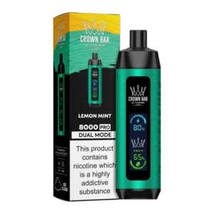 AL FAKHER CROWN BAR PRO 8000 - LEMON MINT
