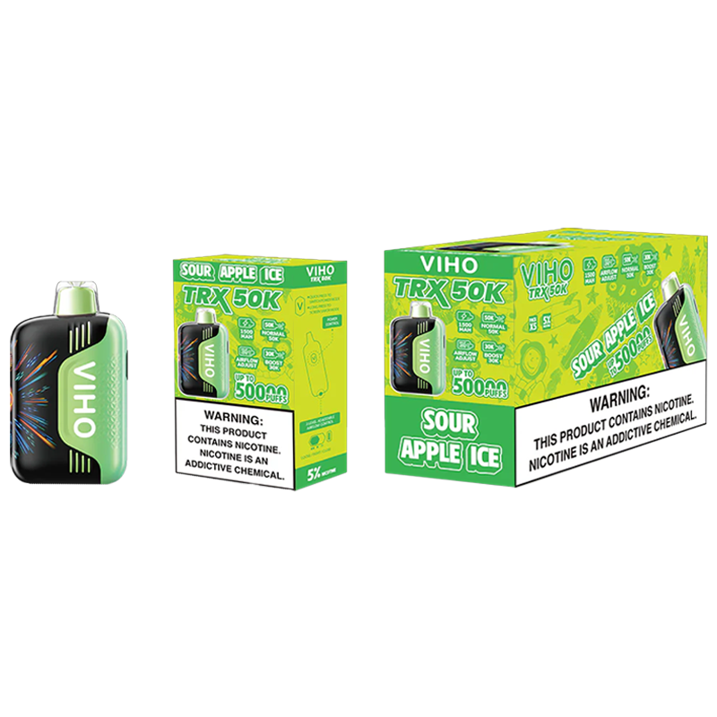 VIHO TRX 50K - SOUR APPLE ICE