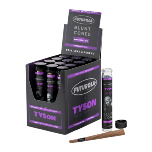 FUTUROLA X TYSON TERPENE INFUSED BLUNT CONES BOX OF 12 - KNOCKOUT OG