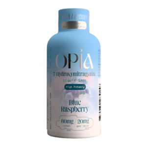 OPIA 7-HYDROXYMITRAGYNINE LIQUID SHOT 30ML 60MG - BLUE RASPBERRY
