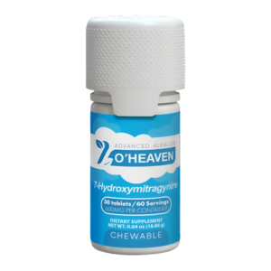 7 O'HEAVEN ADVANCED ALKALOID 7-HYDROXYMITRAGYNINE TABLETS BOTTLE 20MG 30CT - ORIGINAL