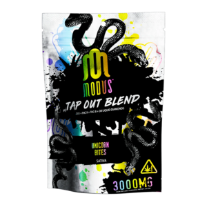 MODUS TAP OUT BLEND 2.0 3000MG GUMMIES BOX OF 5 - UNICORN BITES SATIVA