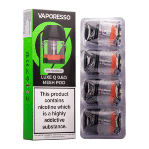VAPORESSO LUXE Q MESH POD 4PCS - 0.60 OHMS