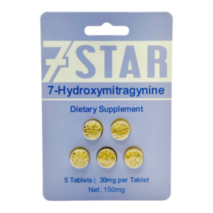 7STAR 7-HYDROXYMITRAGYNINE TABLETS 30MG 5CT - ORIGINAL