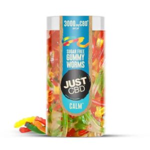 JUST CBD CALM GUMMIES 3000MG - SUGAR FREE WORMS