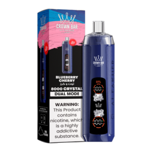 AL FAKHER CROWN BAR CRYSTAL 8000 - BLUEBERRY CHERRY