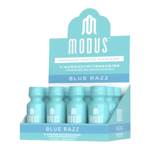 MODUS ADVANCED KRATOM ALKALOIDS 7-HYDROXYMITRAGYNINE 30MG SHOTS BOX OF 12 -