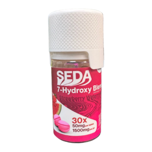 SEDA 7-HYDROXYMITRAGYNINE CHEWABLE TABLETS JAR 50MG 30CT - STRAWBERRY WATERMELON