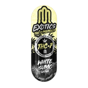 MODUS EXOTICS DIAMOND INFUSED SLOW BURNING 1.5G 2PK THC-P PRE-ROLLS - WHITE SUMO SATIVA