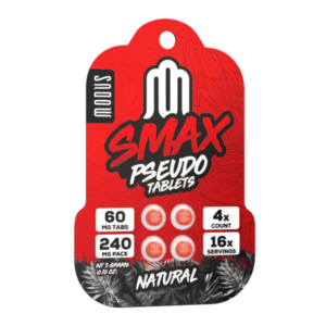 MODUS SMAX PSEUDO TABLETS 60MG 4CT - NATURAL