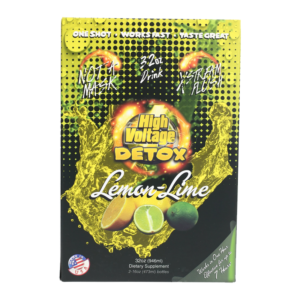 HIGH VOLTAGE DETOX 32OZ - LEMON-LIME
