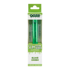 OOZE SLIM CLEAR SERIES PEN 400MAH - SLIME GREEN