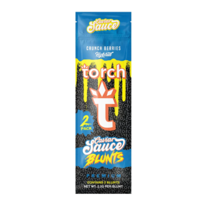 TORCH CAVIAR SAUCE BLUNTS BOX OF 10 - CRUNCH BERRIES HYBRID