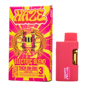 HAZE LIVE RESIN DISPOSABLE 3G - ELECTRIC BLEND - CANDYLAND SATIVA