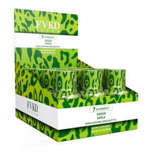 FVKD SEVEN 7-HYDROXY SHOTS 30ML 40MG - GREEN APPLE