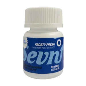 SEVN UP 7-HYDROXY PURE EXTRACT TABLETS BOTTLE 40MG 20CT - FROSTY FRESH (COOL MINT)