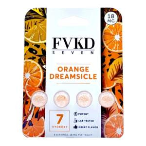FVKD SEVEN 7-HYDROXY TABLET 18MG 4CT - ORANGE DREAMSICLE