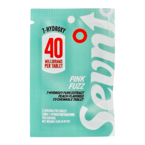 SEVN UP 7-HYDROXY PURE EXTRACT TABLETS 40MG 1CT - PINK FUZZ (PEACH)