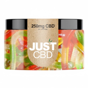 JUST CBD GUMMIES 250MG - WORMS