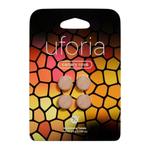 UFORIA 4-HYDROXY MICRODOSING TABLETS 5MG 4CT - CANARY ROSE