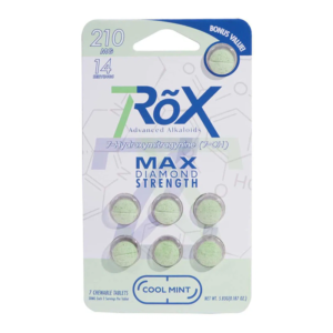 7ROX ADVANCED ALKALOIDS 7-HYDROXYMITRAGYNINE MAX DIAMOND STRENGTH TABLETS 30MG 7CT - COOL MINT