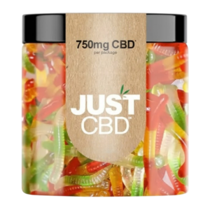 JUST CBD GUMMIES 750MG - WORMS